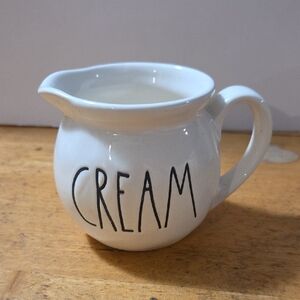 Rae Dunn White Cream Pitcher